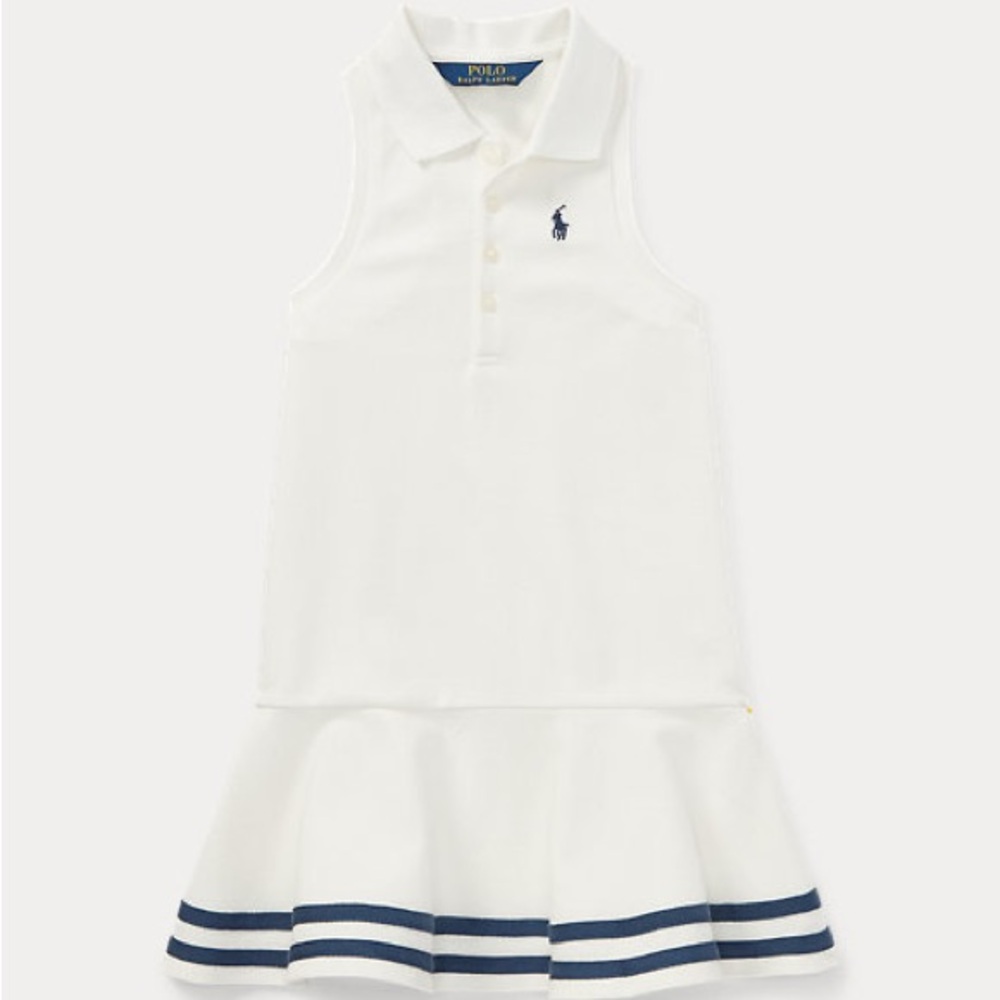 Polo by Ralph Lauren White Polo Shirt with Classic Collar